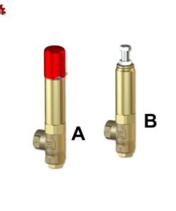 Safety valve 50 bar to 500 bar VS 500 PN: 60.5200.00
