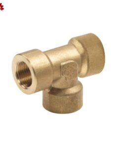 BRASS T FITTINGS FOR MAXIMUM PRESSURE 400 BAR 1/2 PN: R00000314