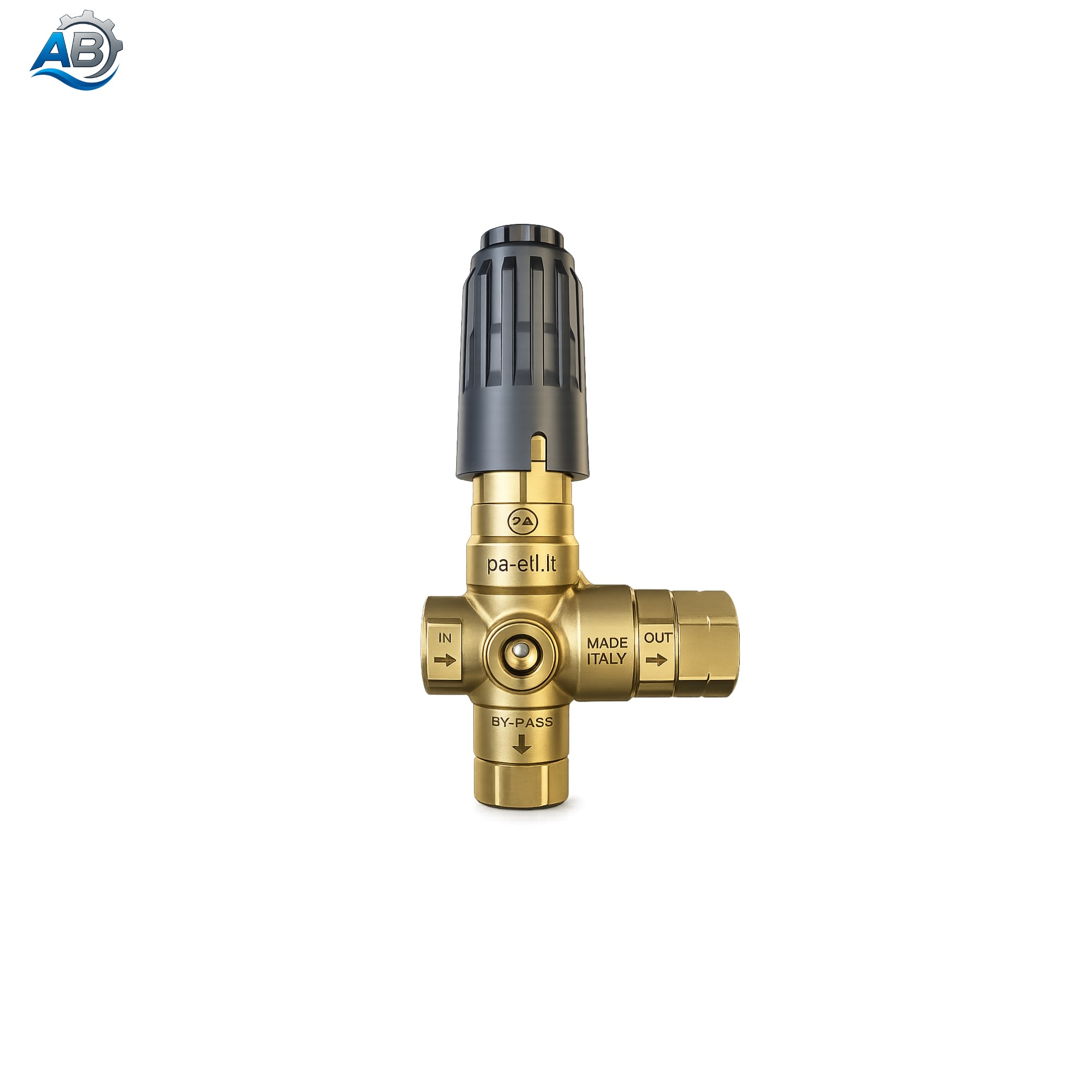 Unloader valve for maximum pressure 310 bar and maximum flow rate 80 liter per min VB 33 HT 60.1820.00