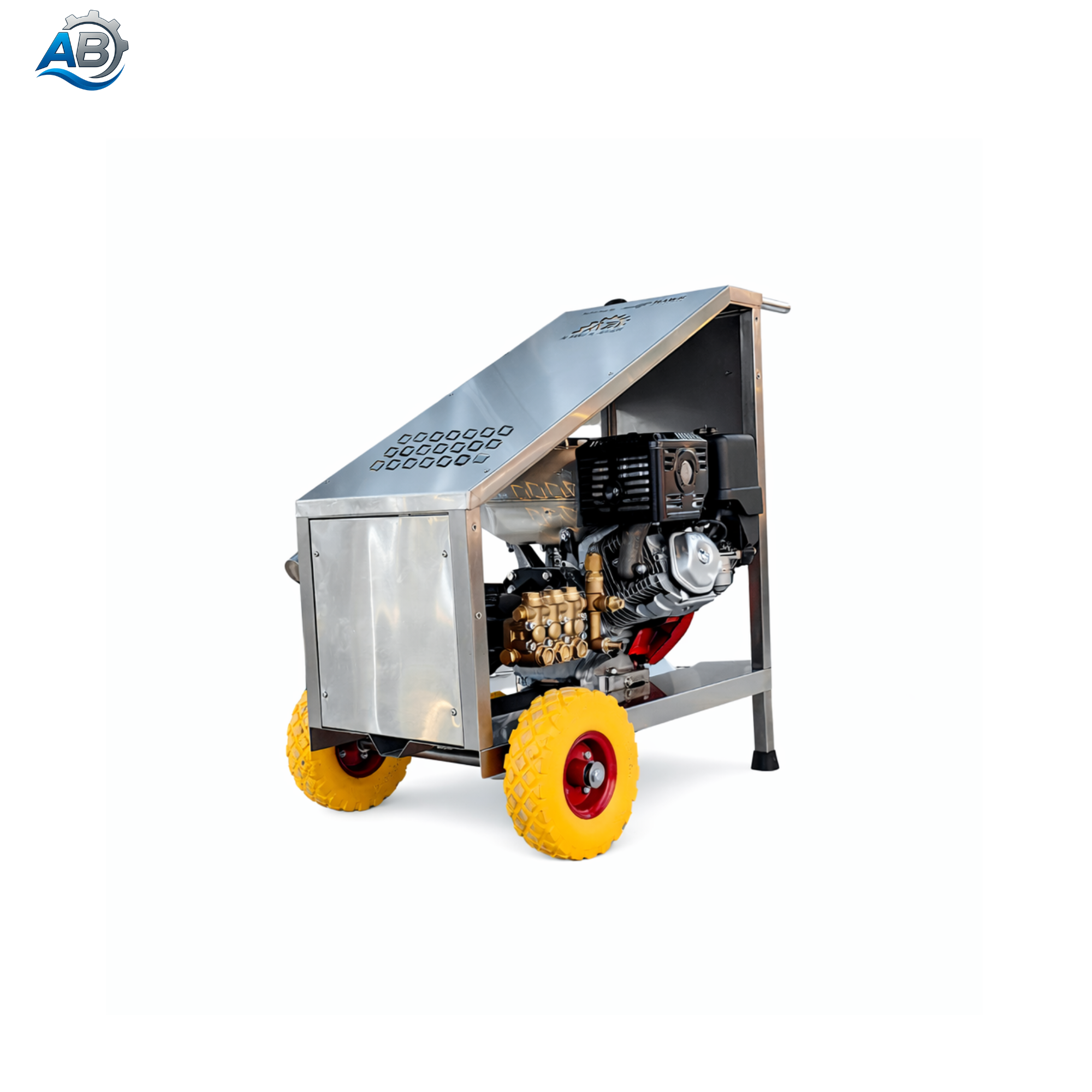 High pressure washer 250 bar 14 l per m with Honda gasoline engine GX390 ss