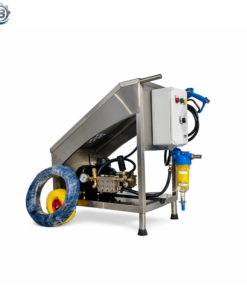 High pressure washer 200 bar 21 l per m portable trolley SS Model AB 2120ESL SS-TE