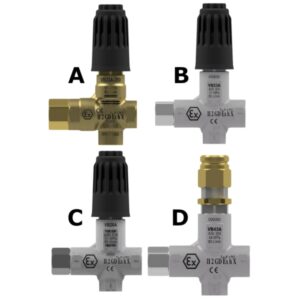 pressure regulator valve VB23A - VB26A - VB33A - VB43A - Valve Bypass ATEX