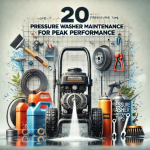 20 Pressure Washer Maintenance Tips for Peak Performance