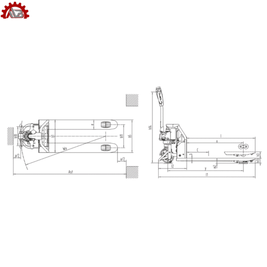 CBD15W-LIX Powered Pallet Truck - Image 4